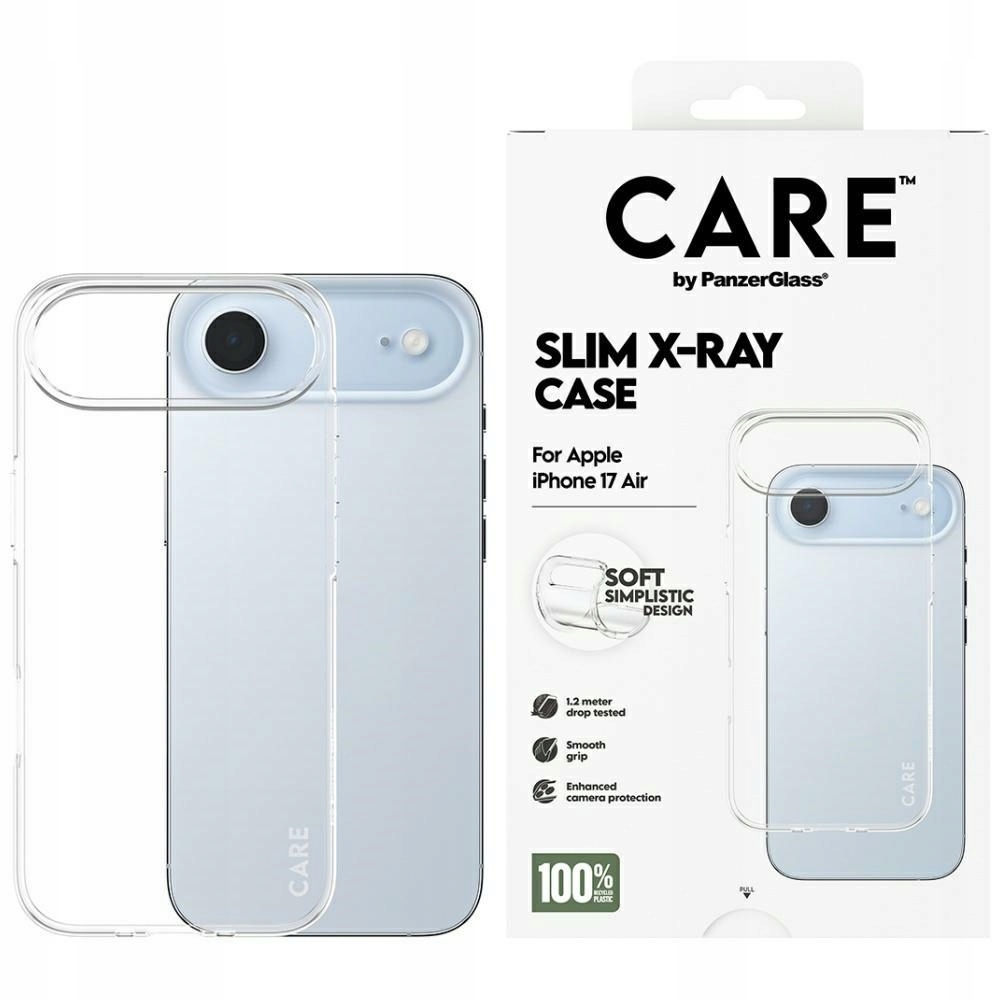 Pouzdro Pro Iphone Air Panzerglass Fashionable X-ray Soft Basic Průhledné