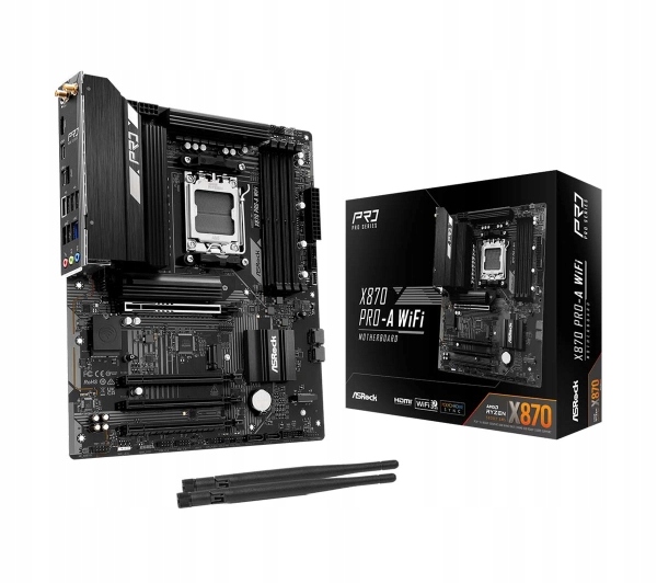 Płyta główna ASrock X870 Pro-A WiFi Atx Amd Ryzen AM5 4 x DDR5
