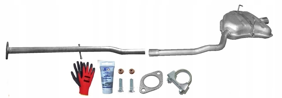 Mini One 1.4 1.6 (2000-2006) sada Trubka Tlumič bonus