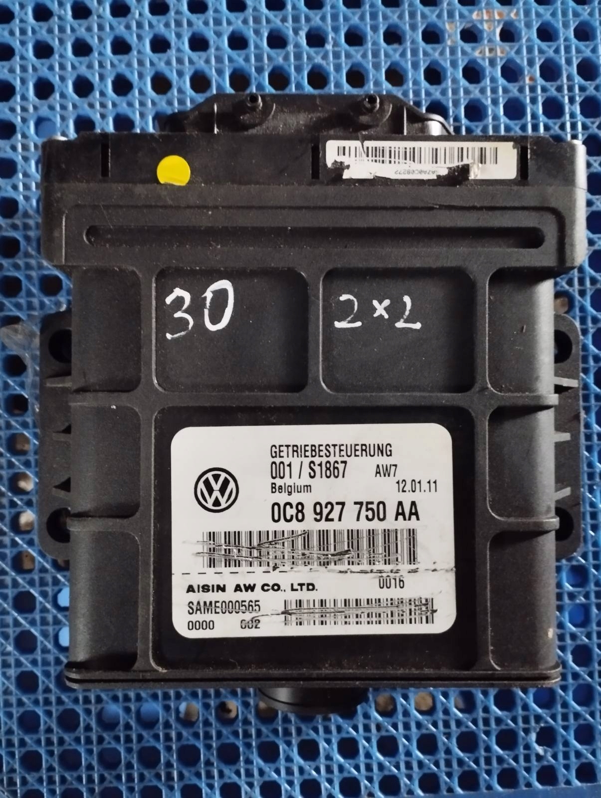 Компьютер коробки Audi Q7 0C8927750AA