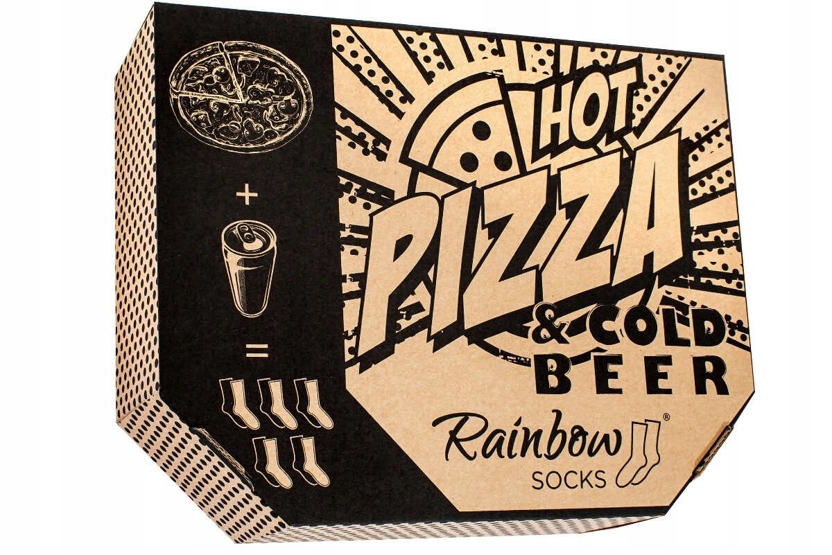 

Pizza i Piwo Śmieszne Skarpetki Idealny
