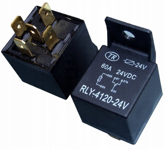 

Przekaźnik Samochodowy 24V 60/60A Tr 4120 Nc/no