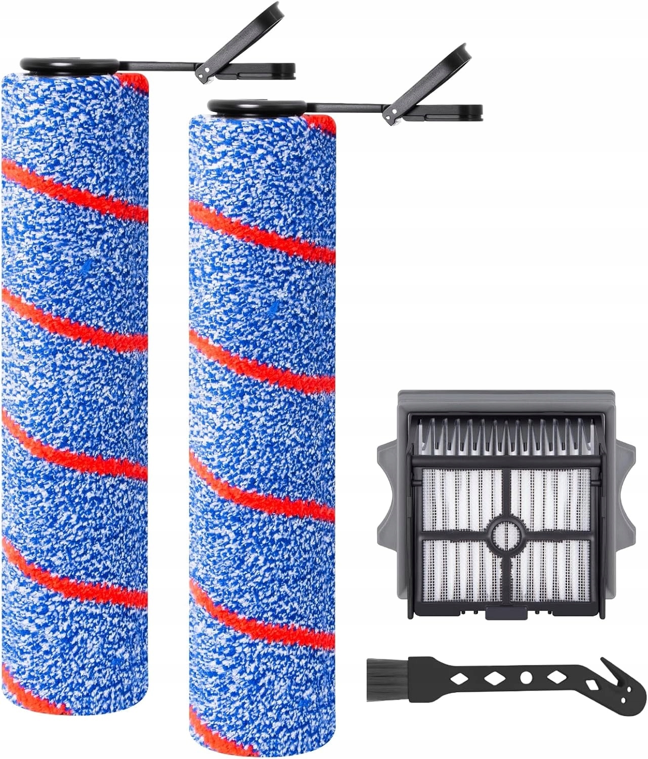 Fixbetter Rolka szczotki x2 filtr Hepa x1 do Tineco Floor One Zamiennik