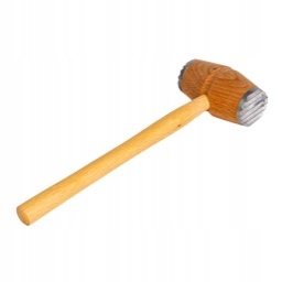 

Tłuczek młotek drewniany do mięsa z Nakładkami