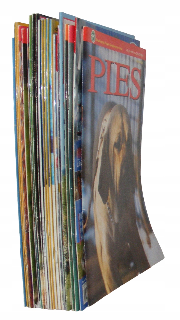 22 x CZASOPISMA O PSACH - PIES + PRZYJACIEL PIES + MÓJ PIES