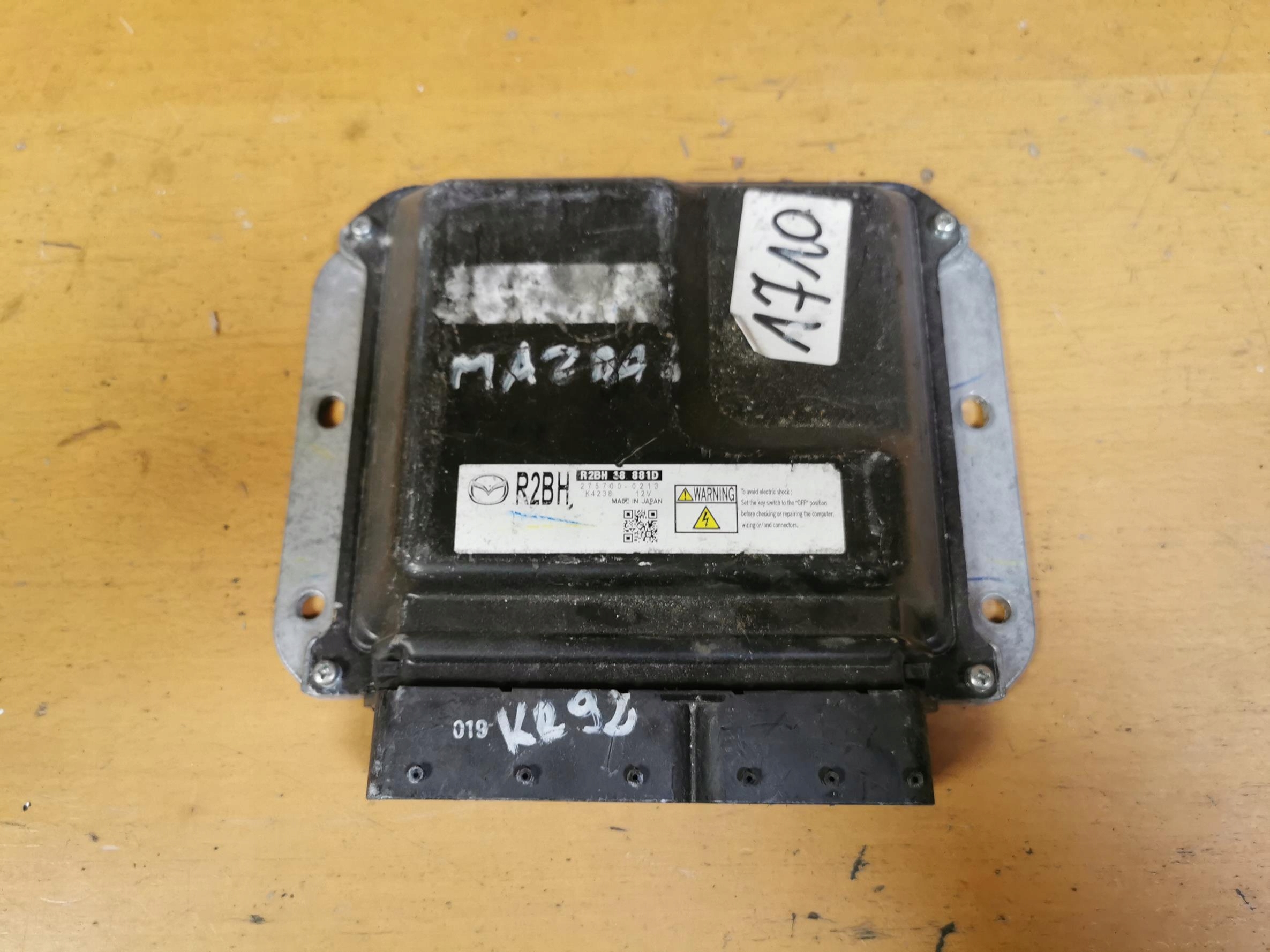 control unit computer of the engine MAZDA 6 GH 2.2 MZR-CD 163KM 275700-0213