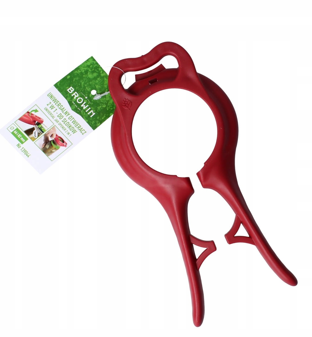 Uniwersalny OTWIERACZ 2 w 1 do słoików fi66 fi82