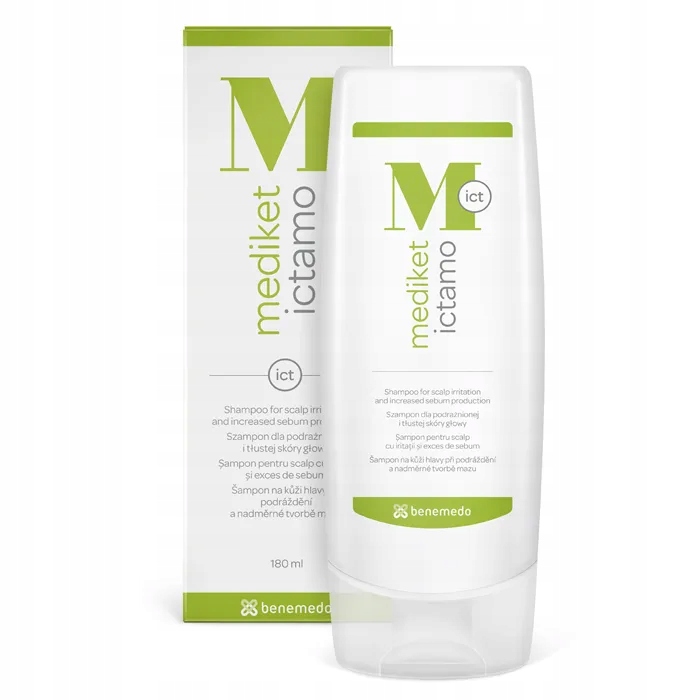 Mediket Ictamo, szampon, 180 ml