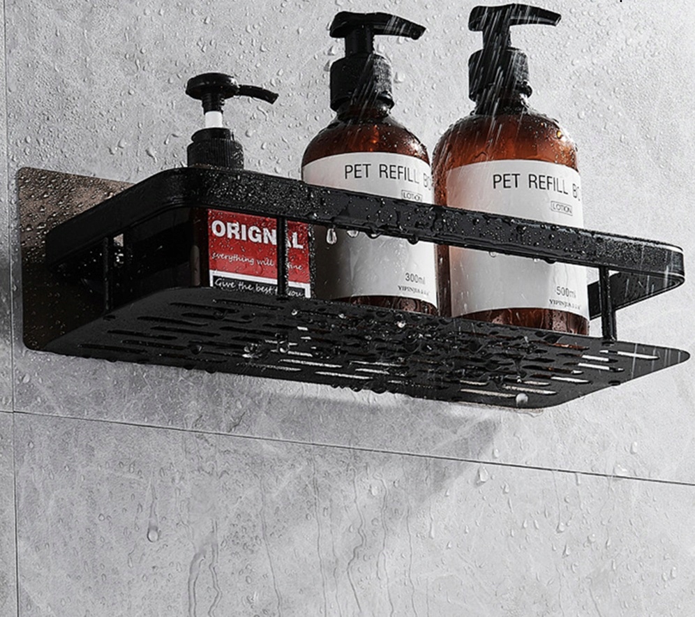 PÓŁKA ŁAZIENKOWA WISZĄCA POD PRYSZNIC 2 SZT LOFT KOŁKI HACZYKI Rodzaj naścienna