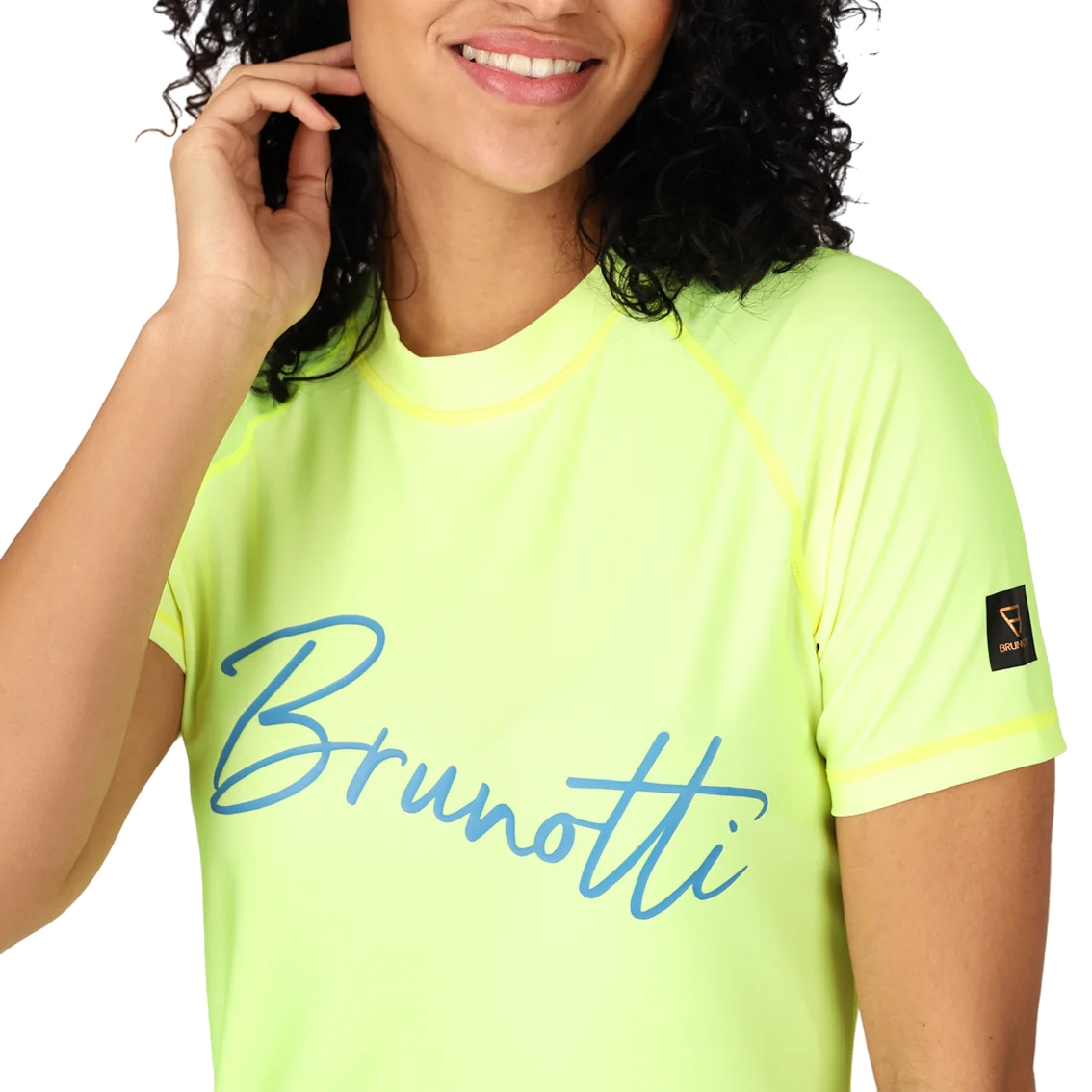 Koszulka do pływania damska Brunotti Linno Women Rashguard 2312760427 r.L Rozmiar L