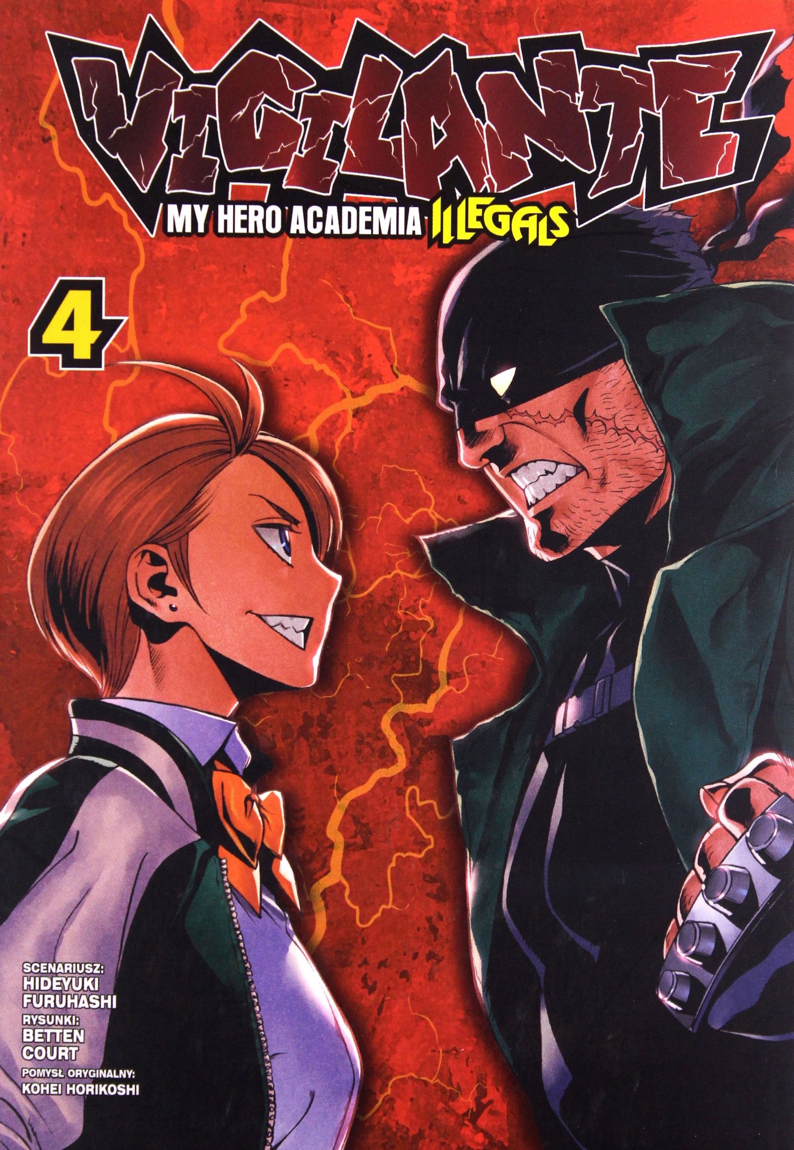 Vigilante. My Hero Academia (tom 4) Hideyuki Furuhashi (komiks)