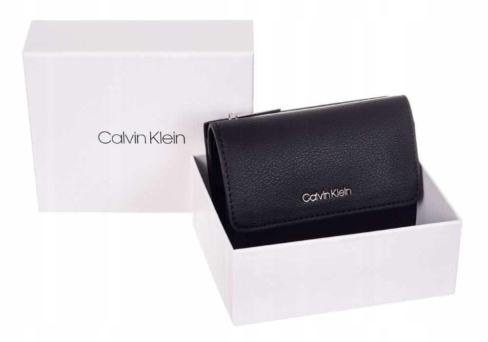 

Calvin Klein Bezpieczny Portfel Damski Sm Black