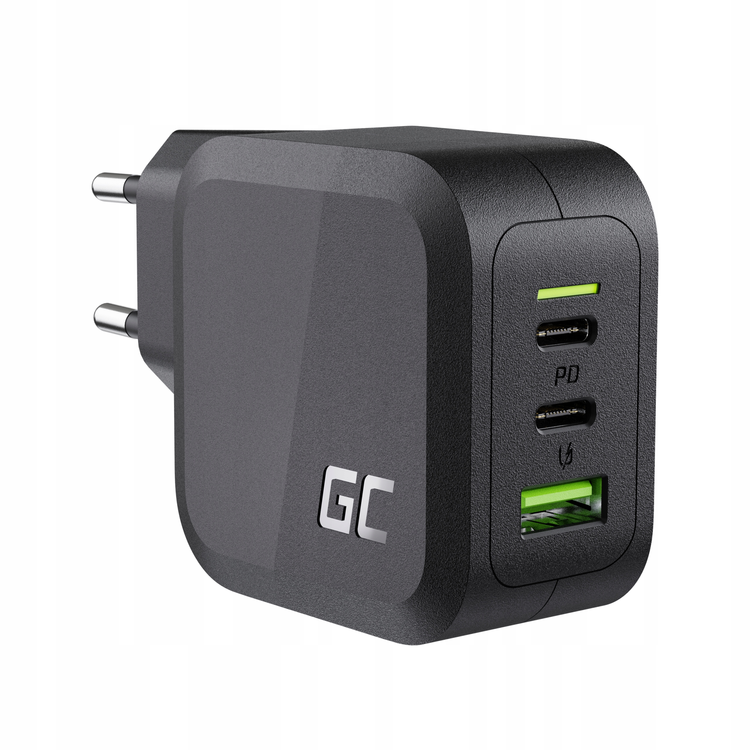 Mocna Ładowarka USB GC Power GaN 65W 2x USB-C 1x USB-A PowerDelivery
