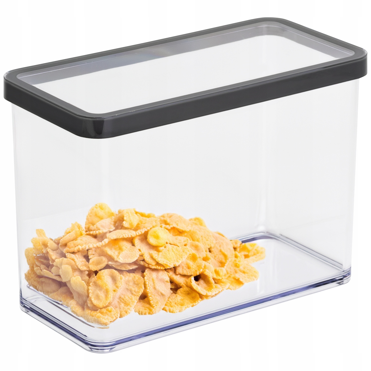 ROTHO POJEMNIK NA ŻYWNOŚĆ ARTYKUŁY SYPKIE ORGANIZER 2,1L GRAFIT LOFT