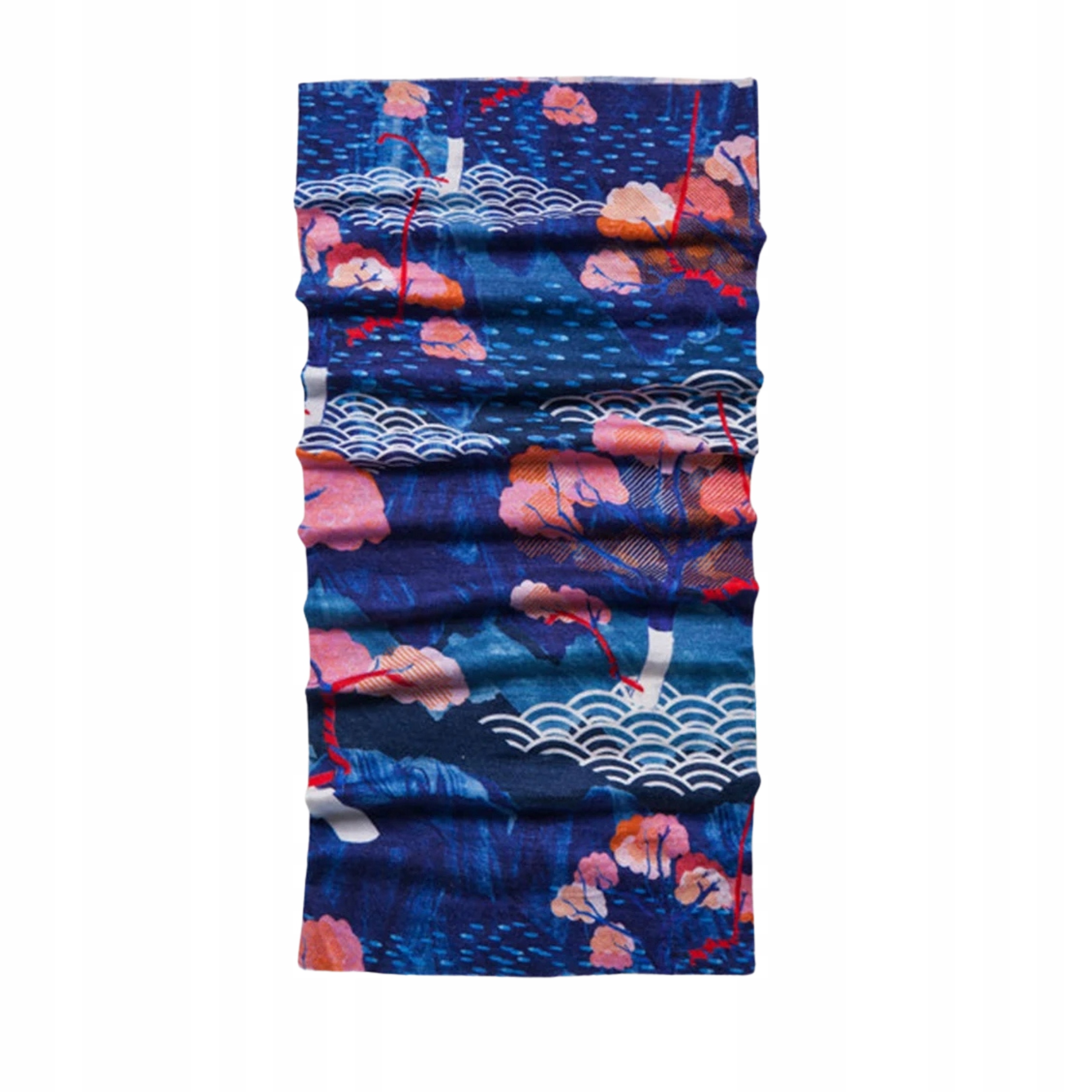 Komin chusta z wełny merino 100% tengoku pod szyję do biegania