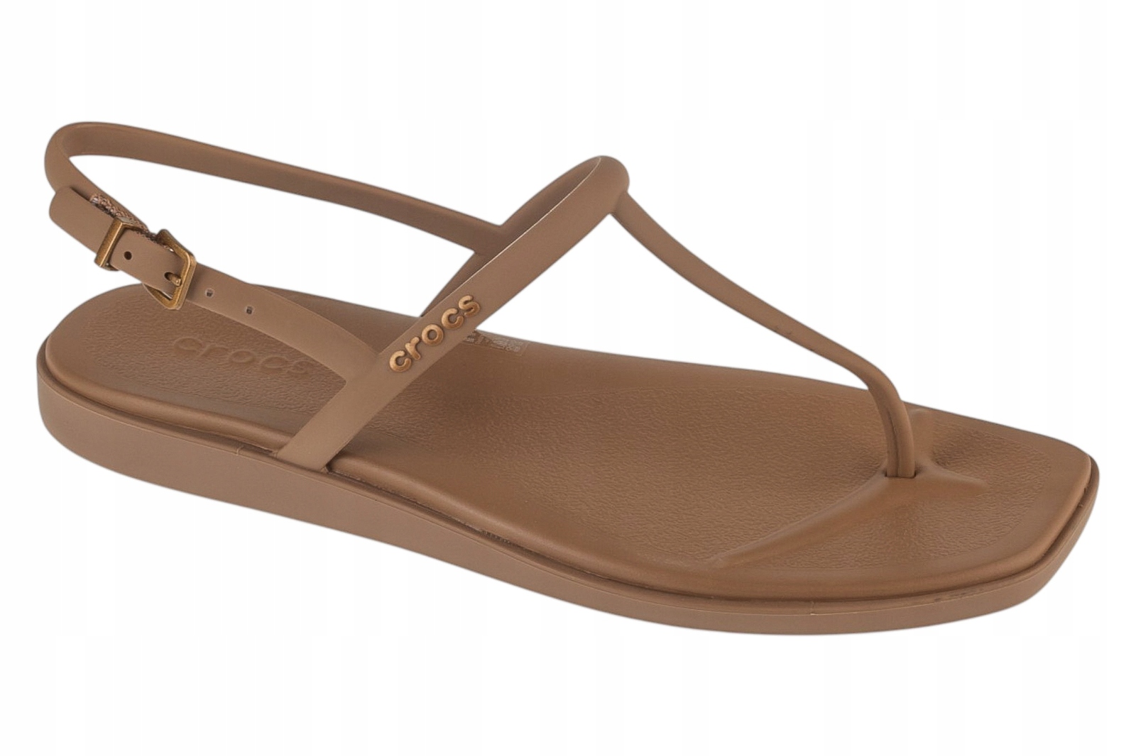 Crocs W Miami Thong Flip [39/40] Dámské sandály, hnědé