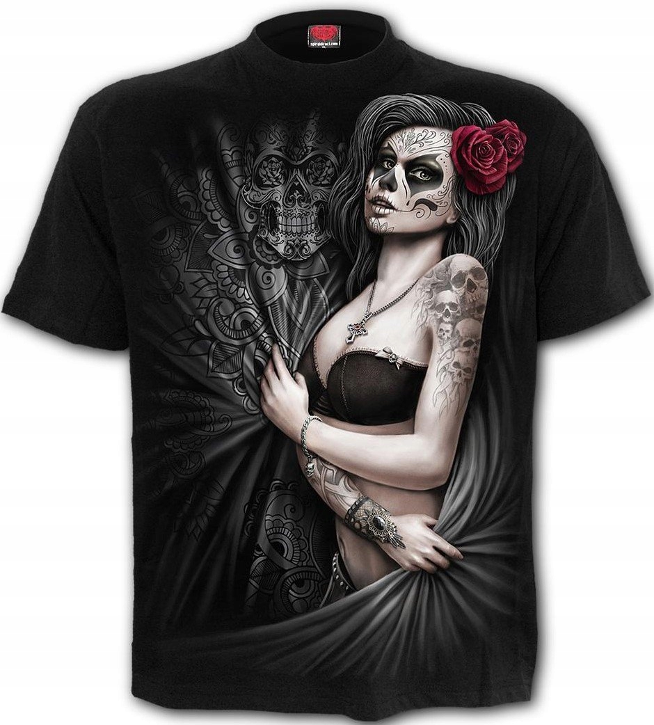 Tričko Dead Love černé Spiral L