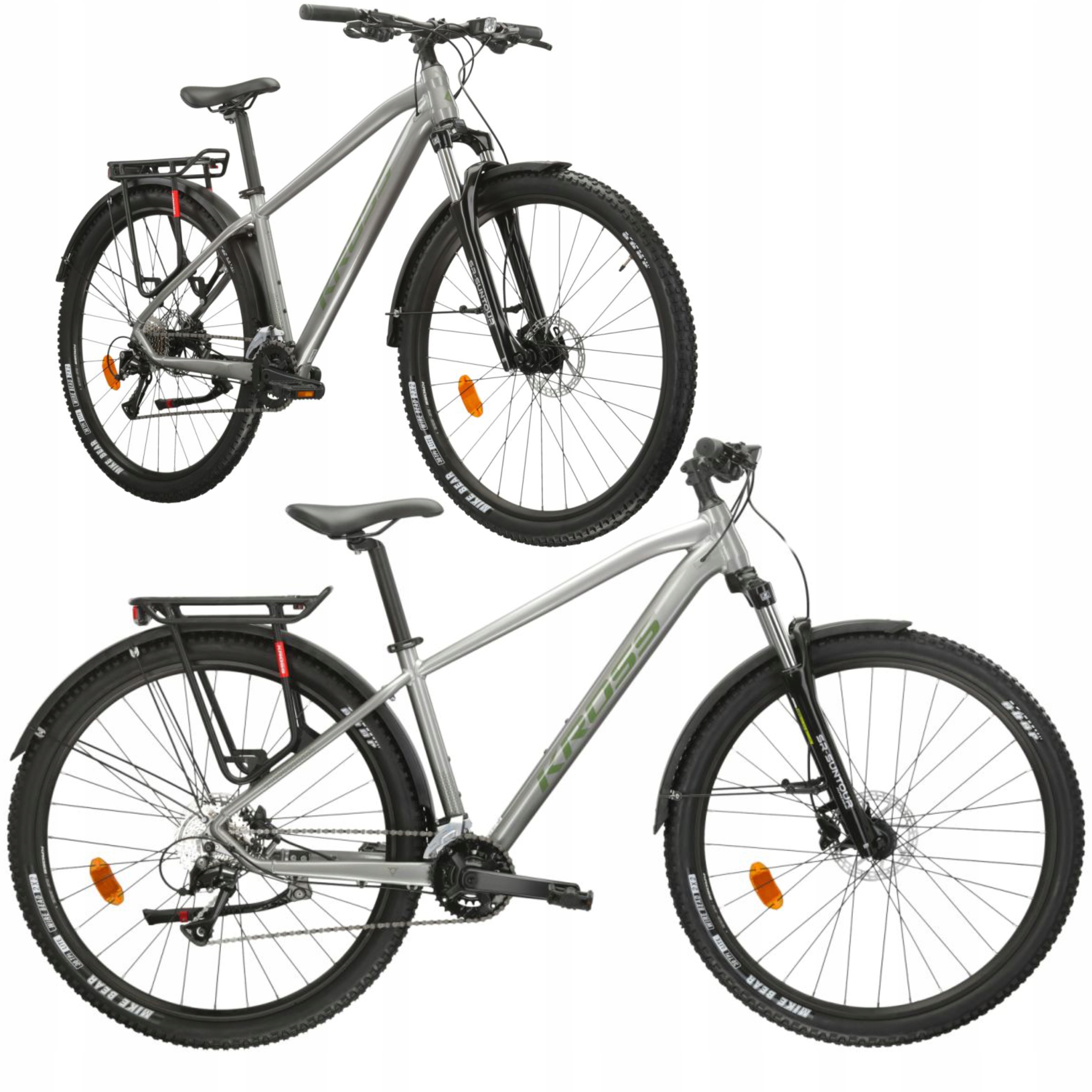 Rower Mtb 27,5" Kross Hexagon 2.0 Eq rama M 17" szary R25