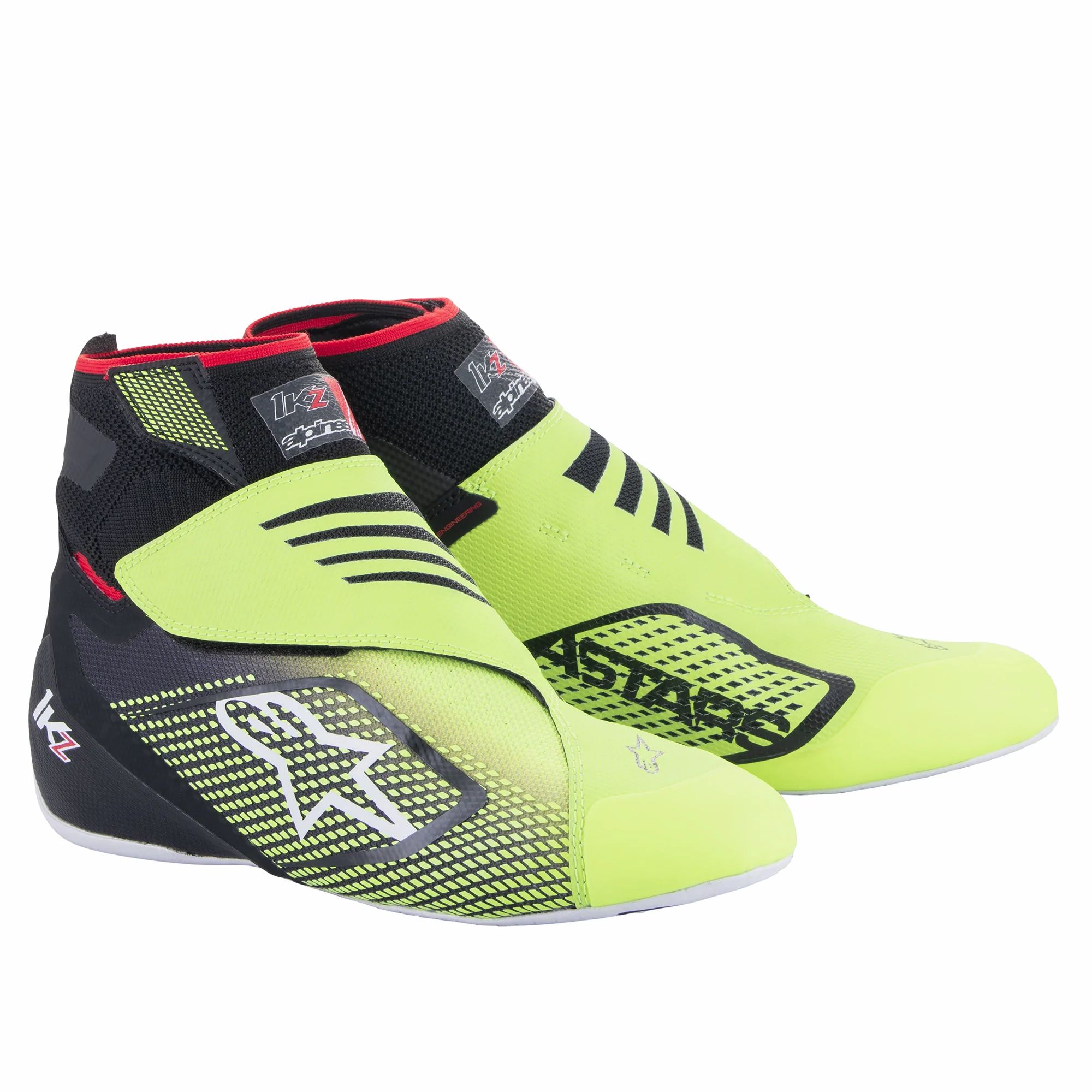 Kartingové topánky Alpinestars Tech 1-KZ V2 žlté veľ 34