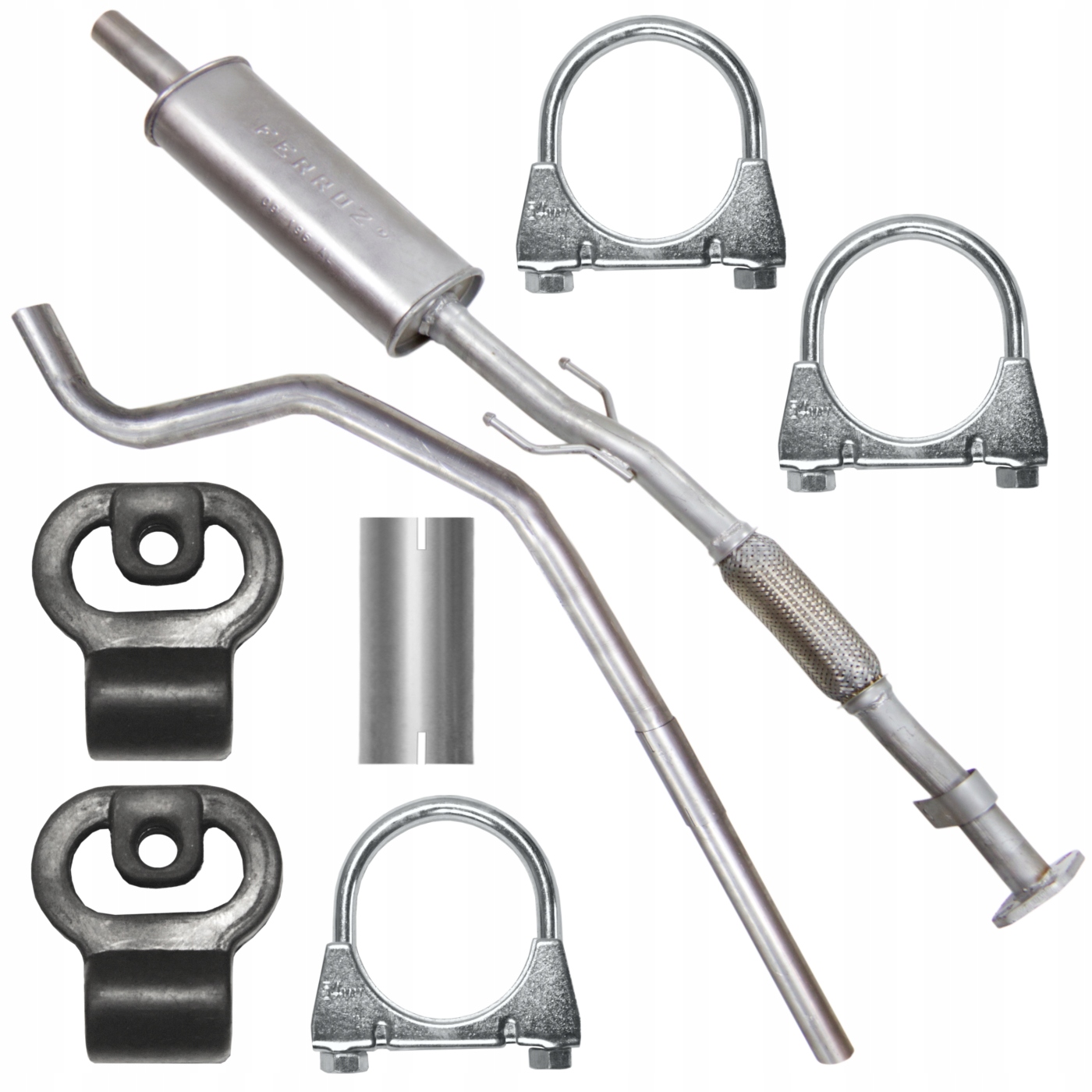 Tlumič Fiat Grande Punto 1.4 05-09 Gumy