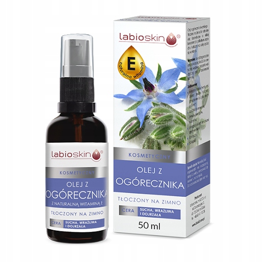 Olejek do twarzy Ogórecznik Labioskin 50 ml