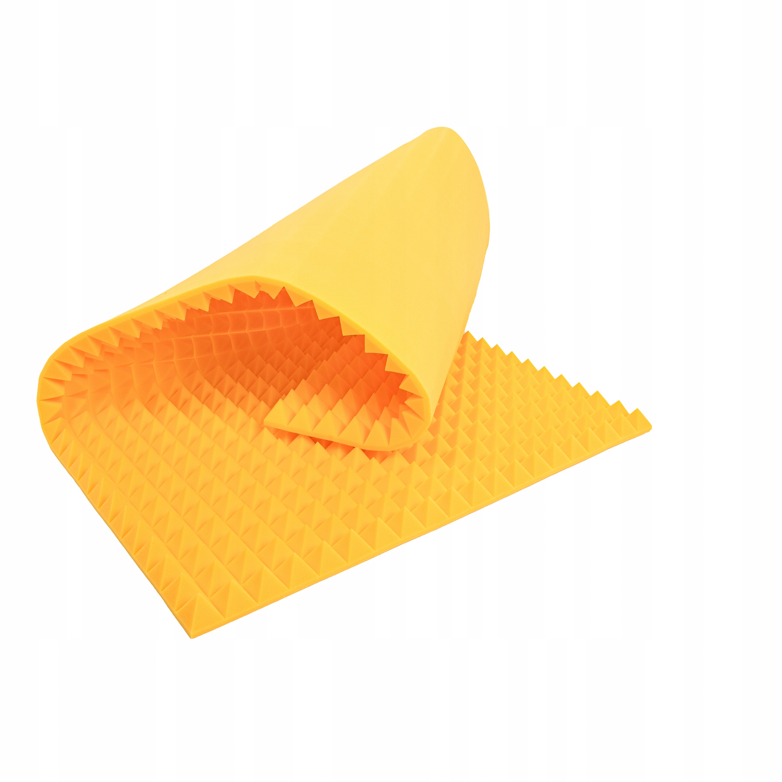 Akustické panely Pyramida profilovaná, nepravidelný tvar tlumící ozvěnu