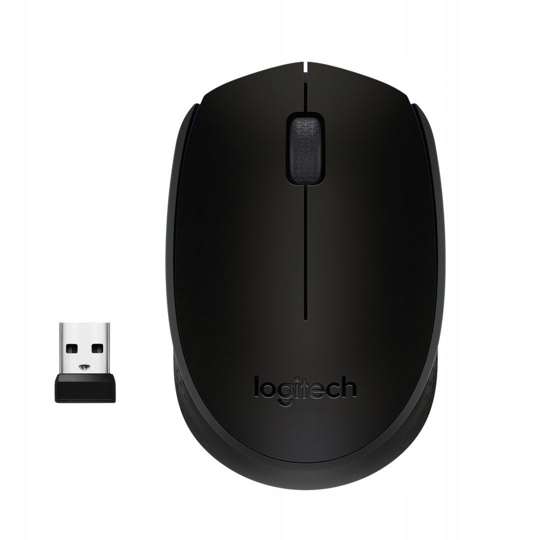 Mysz Logitech B170 910-004798 (optyczna; 1000 Dpi; kolor czarny)