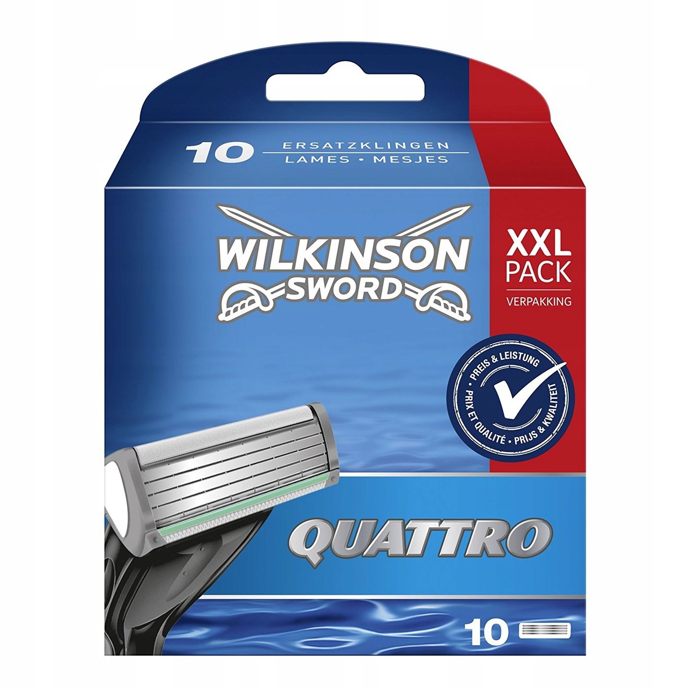 

Wilkinson Quattro 10 oryginalnych wkładów