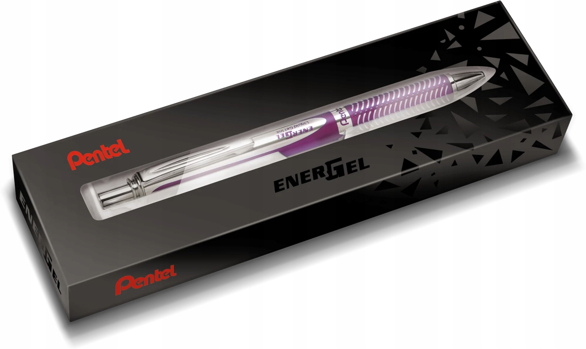 PIÓRO KULKOWE PENTEL ENERGEL BL407 FIOLETOWE
