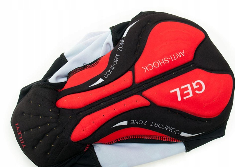 MĘSKI STRÓJ ROWEROWY KOLARSKI KOMPLET NA ROWER Model 001