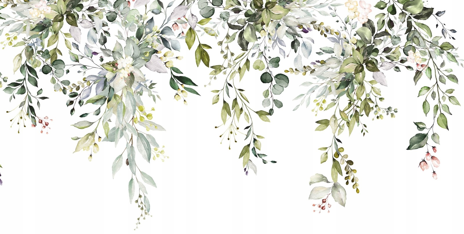 FOTOTAPETA LIŚCIE ROŚLINY 3D do salonu na wymiar Marka Decors24