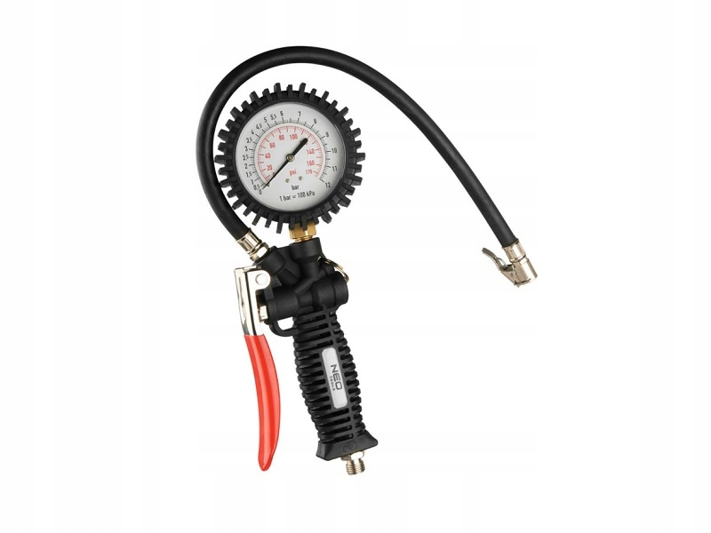 PISTOLET DO POMPOWANIA Z MANOMETREM O 80 MM NEO TOOLS 14-718 515.1960