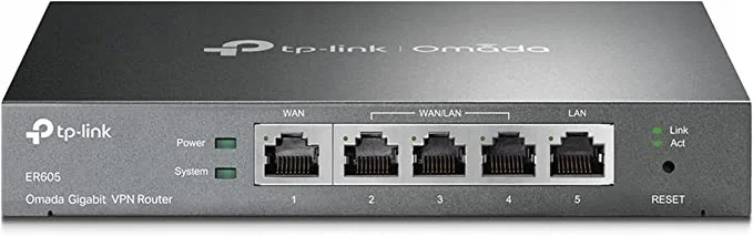 TP-Link TL-ER605 Router Vpn Multi-WAN Gigabit SafeStream