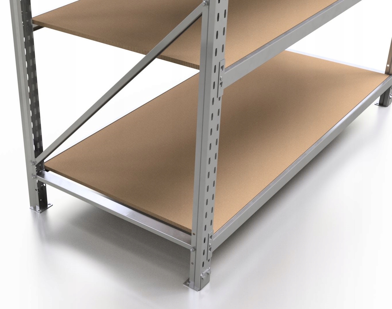 REGAŁ METALOWY GARAŻ PIWNICA MAGAZYN 200X180X60 Kod producenta RPOPST200180120P3