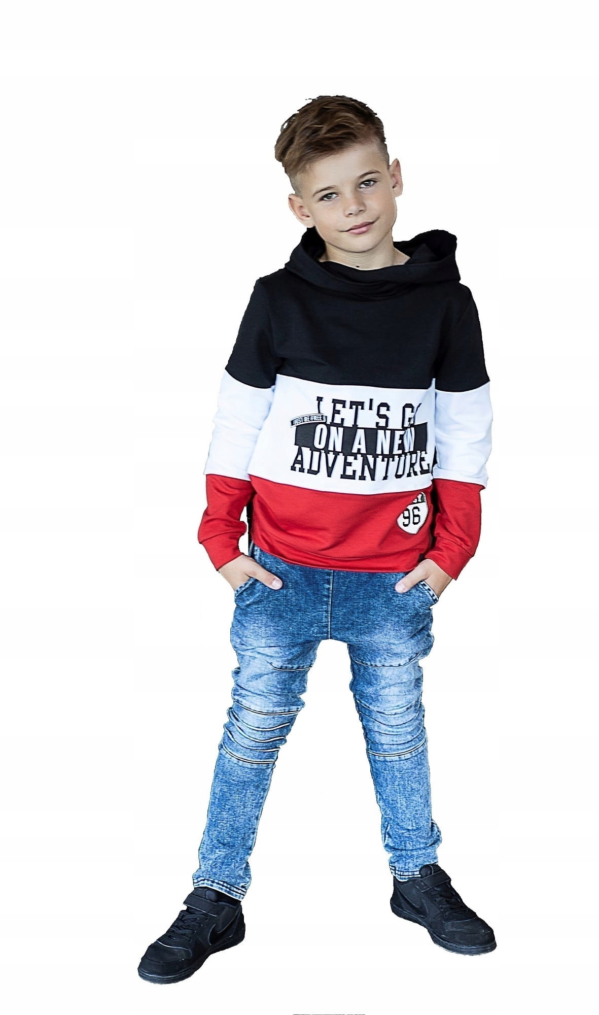 

Spodnie jeansowe biker 104/110 All for kids
