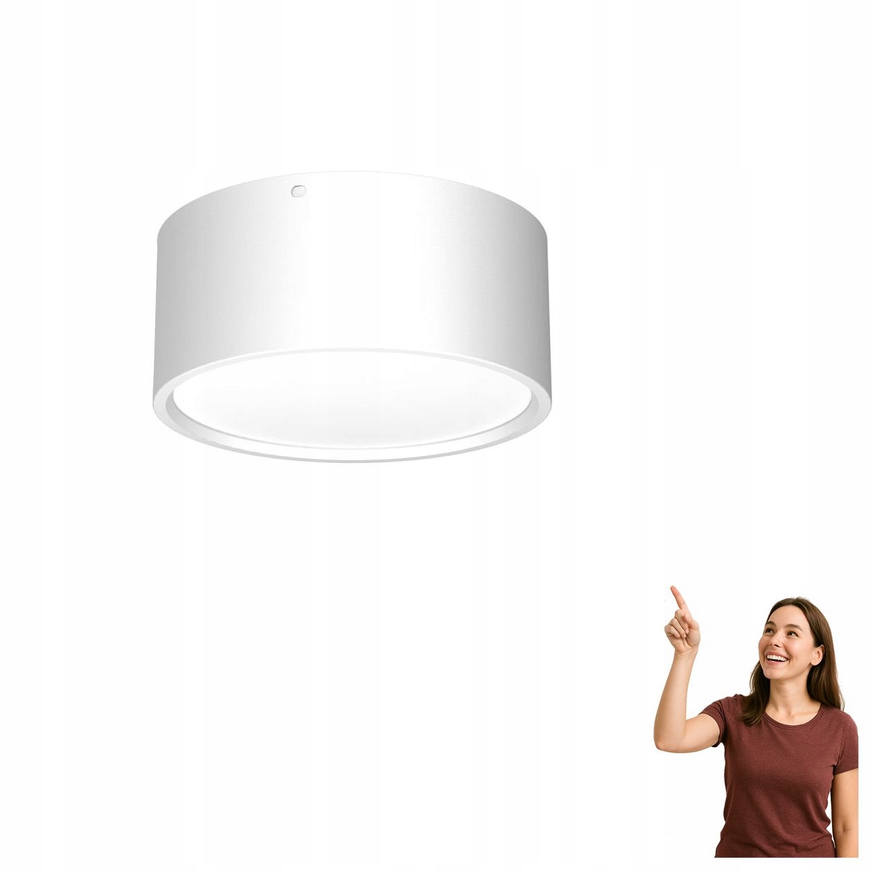 Spotová nástěnná lampa typu Downlight 1367 Luminex