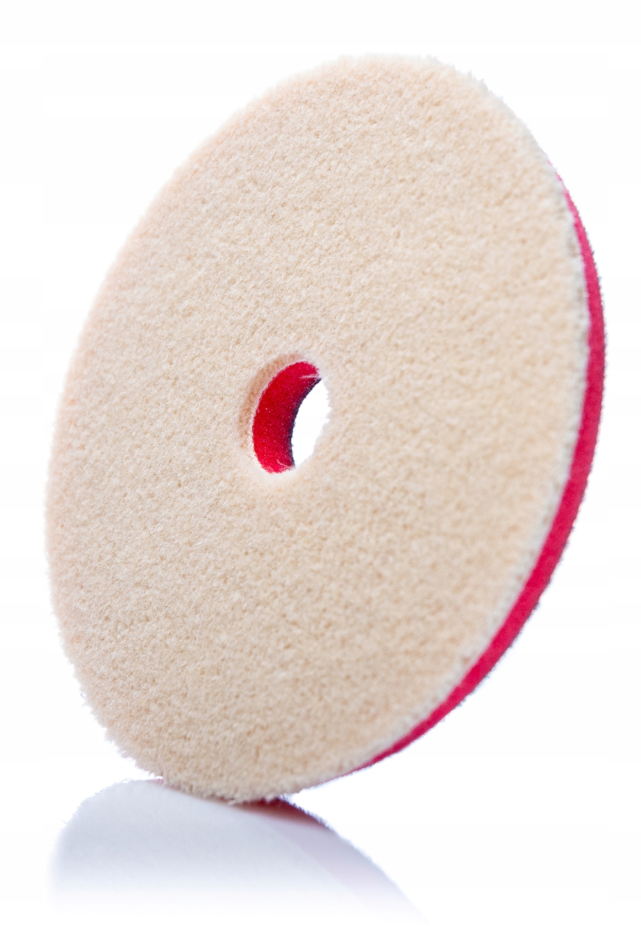 Pad Polerski z Wełny Futro na Rzep 125mm Gąbka Polerska Silver King