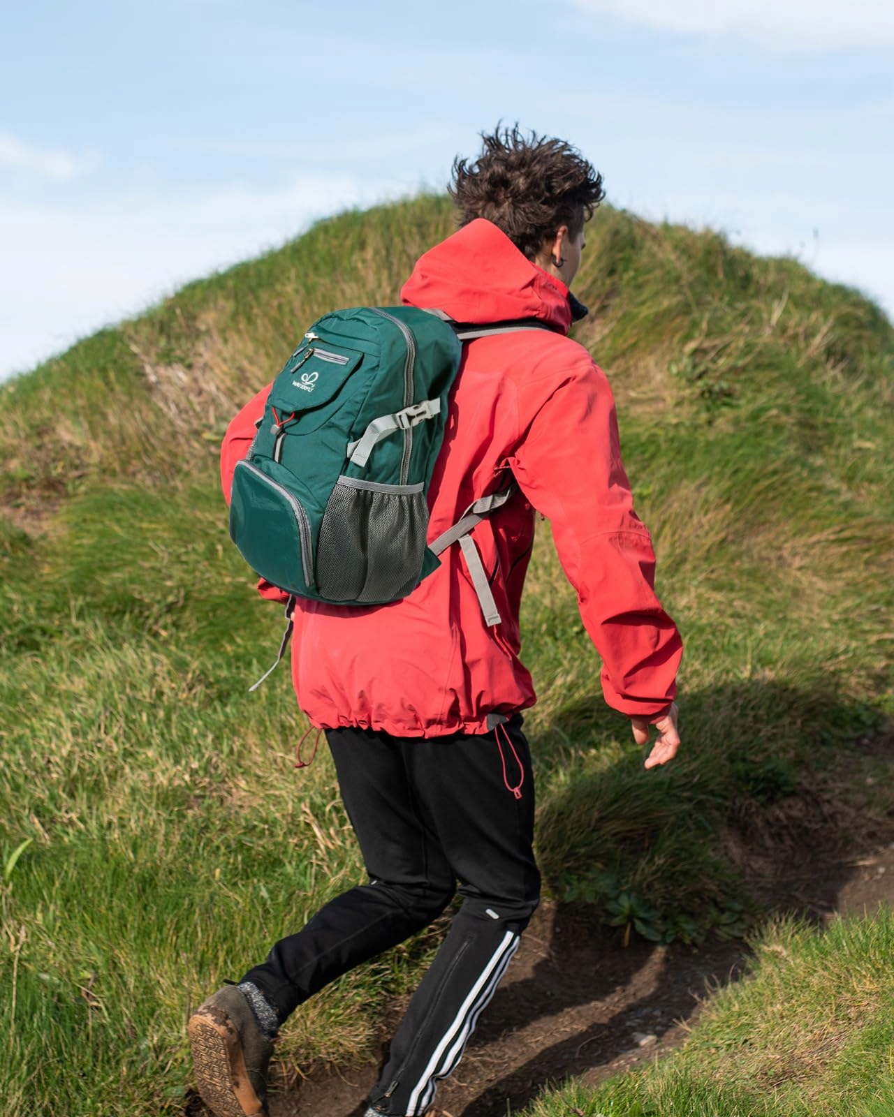 WATERFLY Ultralekki Składany Plecak 20L Turystyczny Trekkingowy Outdoor — miniatura 2