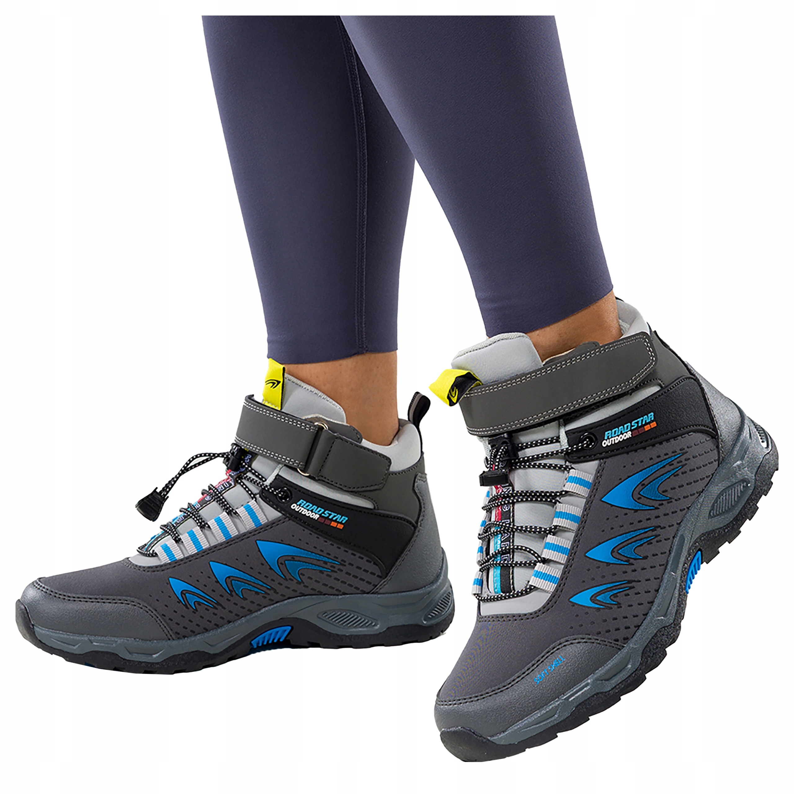 Sportovní dámské Trekingové boty Prodyšné Softshell Lehké Pohodlné r 37