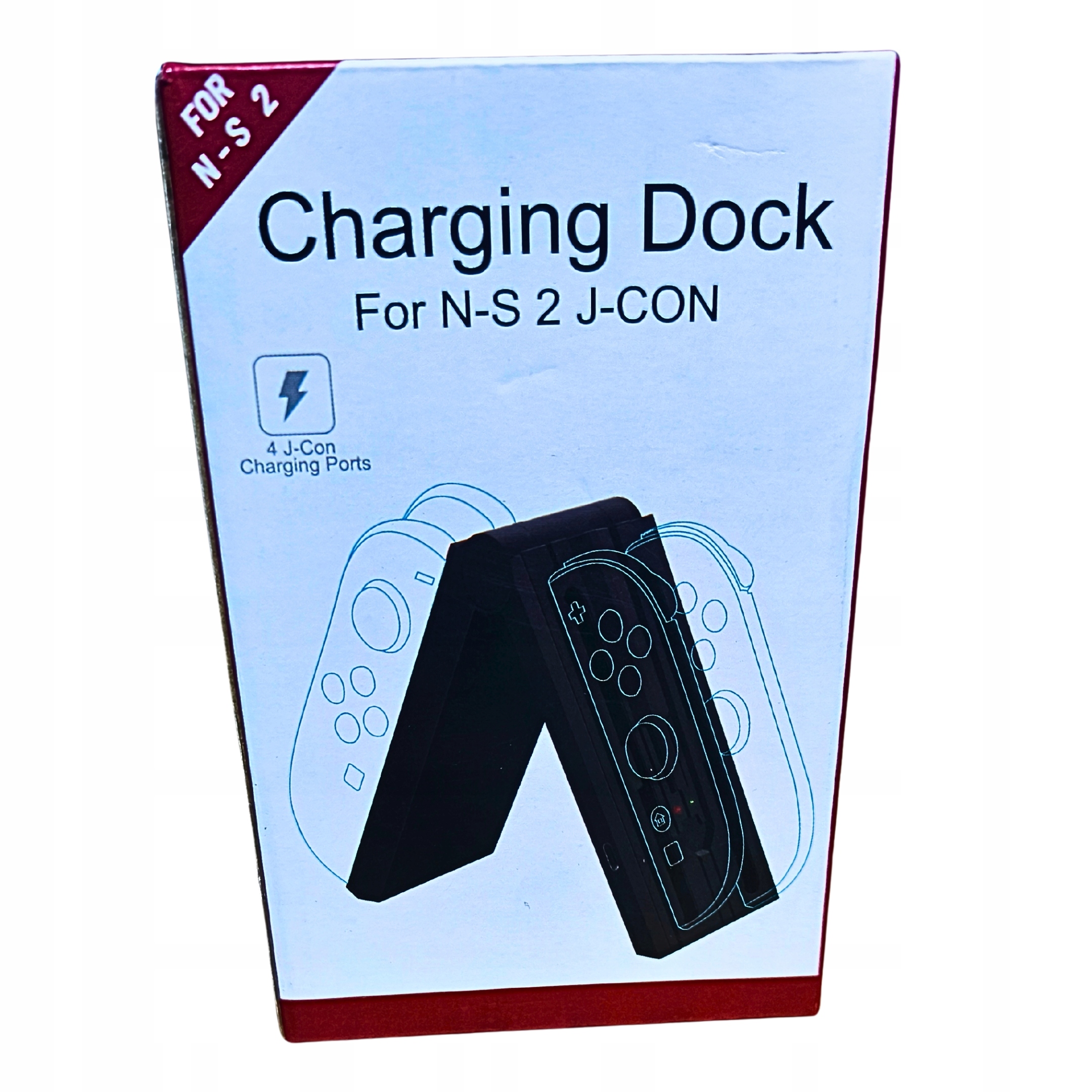 Syntech Stacja Ładowania LED do Joy-Con do Nintendo Switch 2 - 4w1