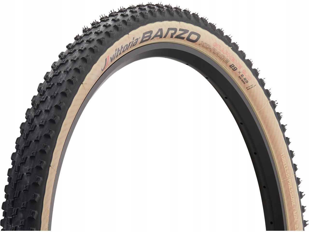 

Opona Vittoria Barzo G2.0 29x2.1, czar-beżowa, Tlr