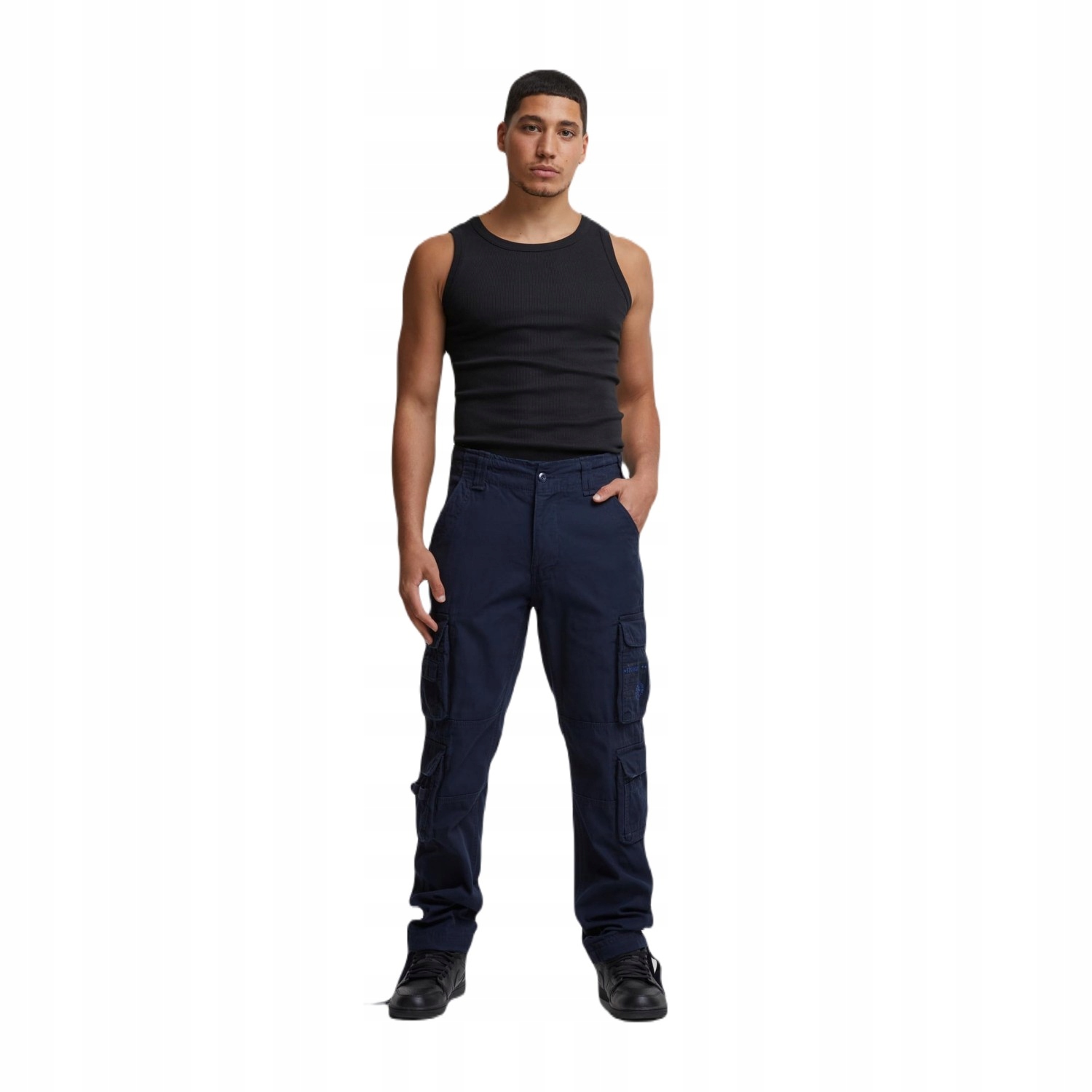 Spodnie BRANDIT Pure Slim Fit Navy 5XL Model 1016.8.5XL