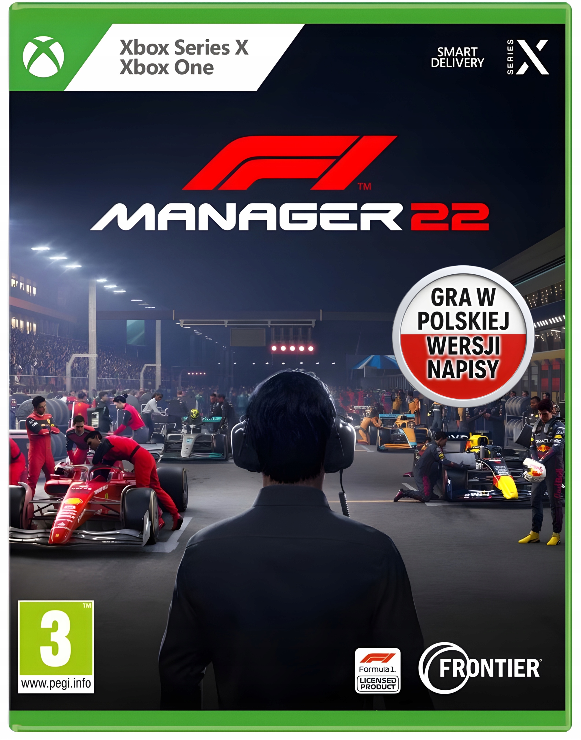 F1 Manager 22 2022 Formula 1 Pl Xbox One Series X Płyta Blu-ray