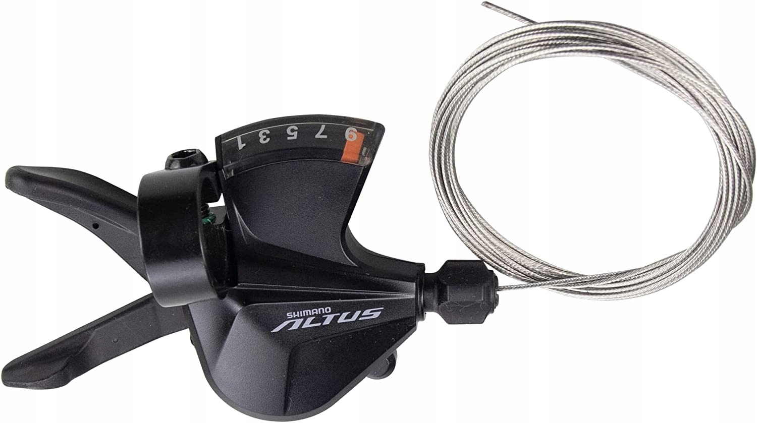manetka Shimano dźwignia przerzutki prawa 9rz SL-M2010 Linka