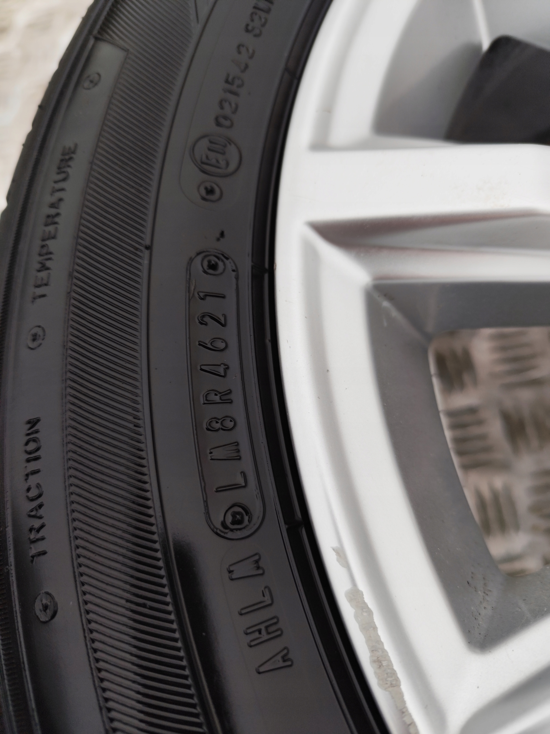 VW PASSAT B8 wheels ALU discs 215/55/17