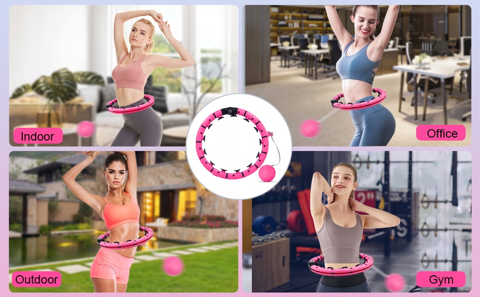 HULA HOP ODCHUDZAJĄCE Z OBCIĄŻENIEM- DUŻY OBWÓD Kod producenta HULA HOP ODCHUDZAJĄCE KOŁO Z MASAŻEREM