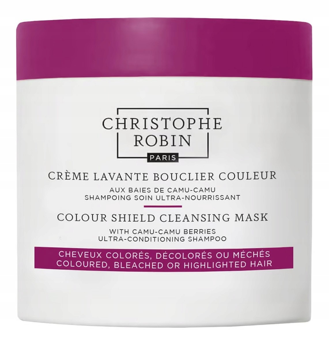 Christophe Robin Colour Shield Cleansing maska oczyszczająca 250ml