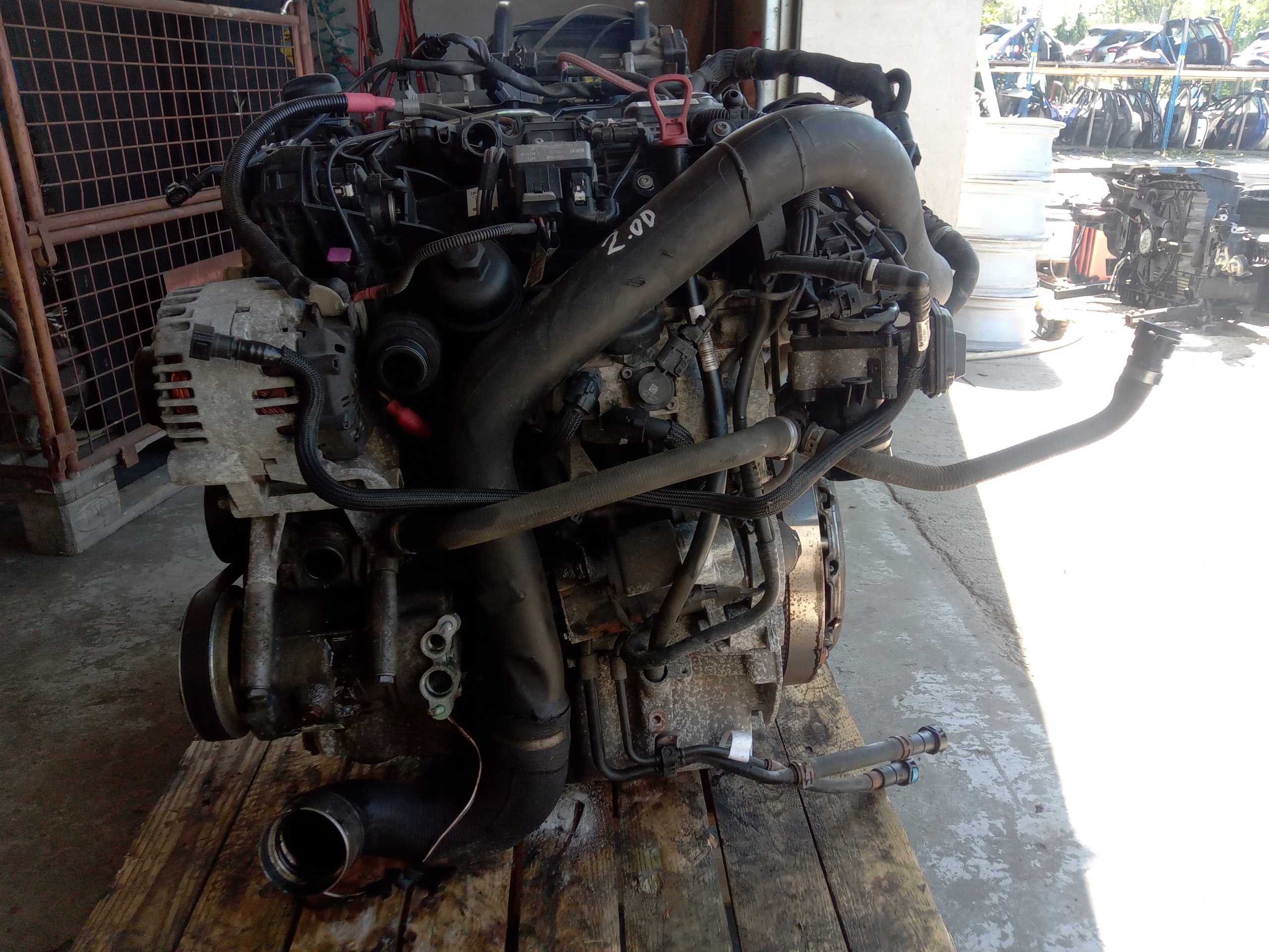 MINI COUNTRYMAN R60 SILNIK N47C20A 2.0 D KOMPLET