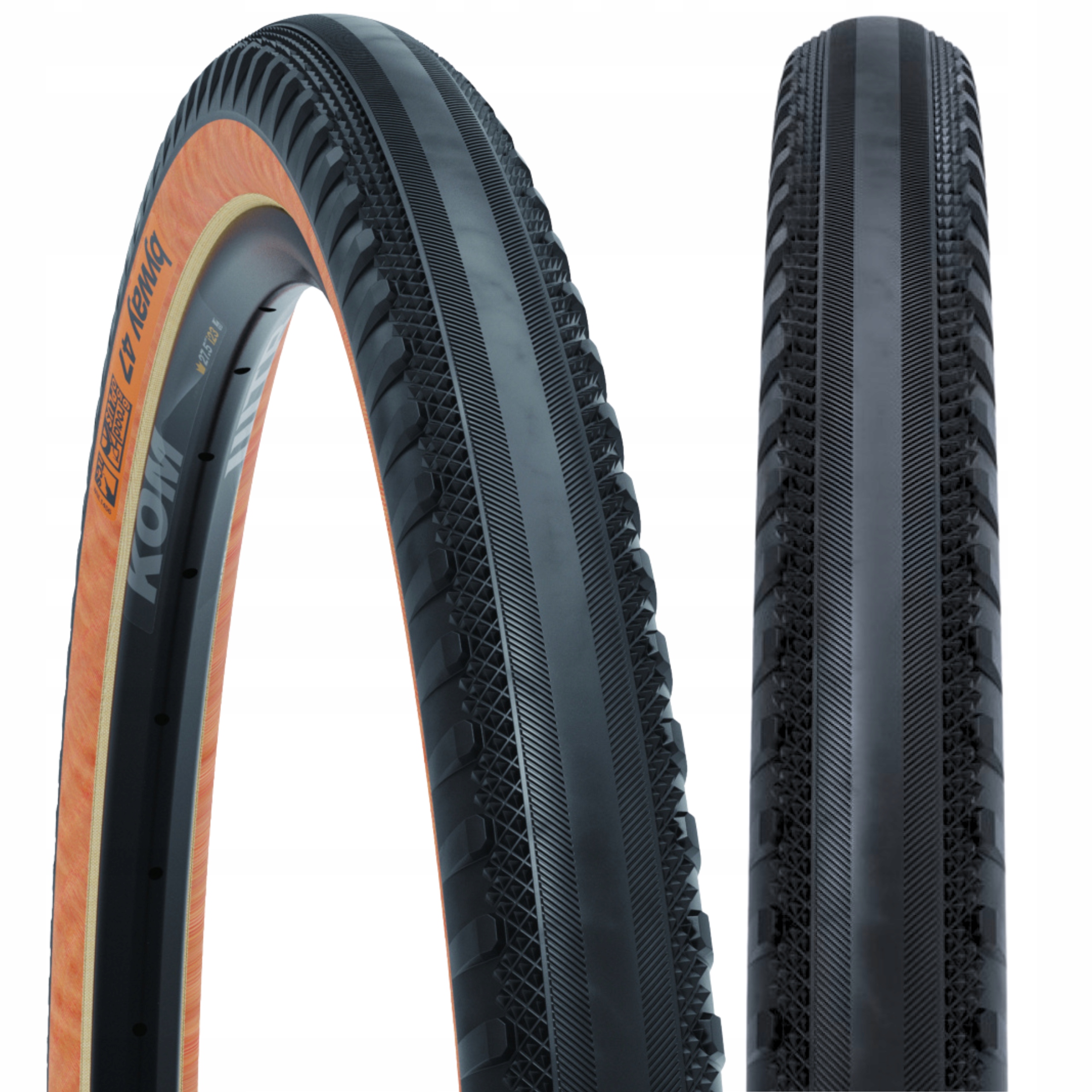 Opona rowerowa gravelowa Wtb Byway Tcs 27,5" 47x650C Zwijana Tl road plus