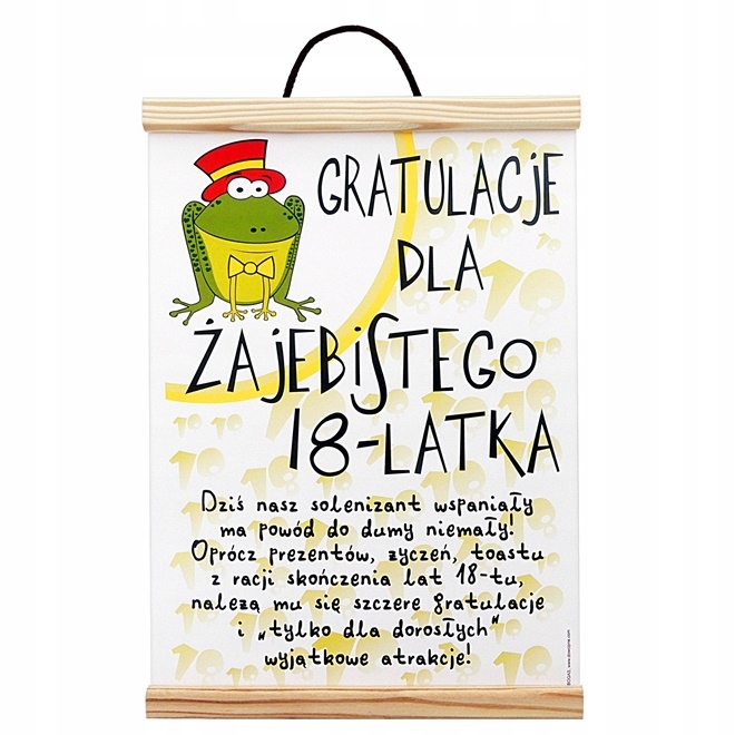 

Dyplom na różne okazje 18 30 40 50 60 70 80 90